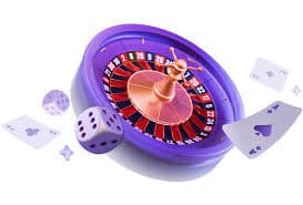 Mobile app interface showing live casino game selection and account dashboard